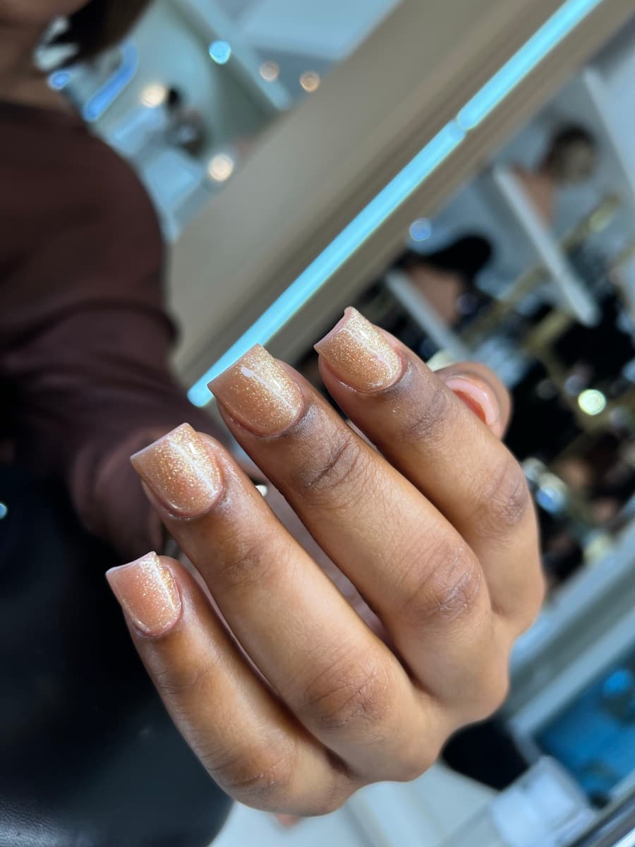 Signature cat eye pailleté