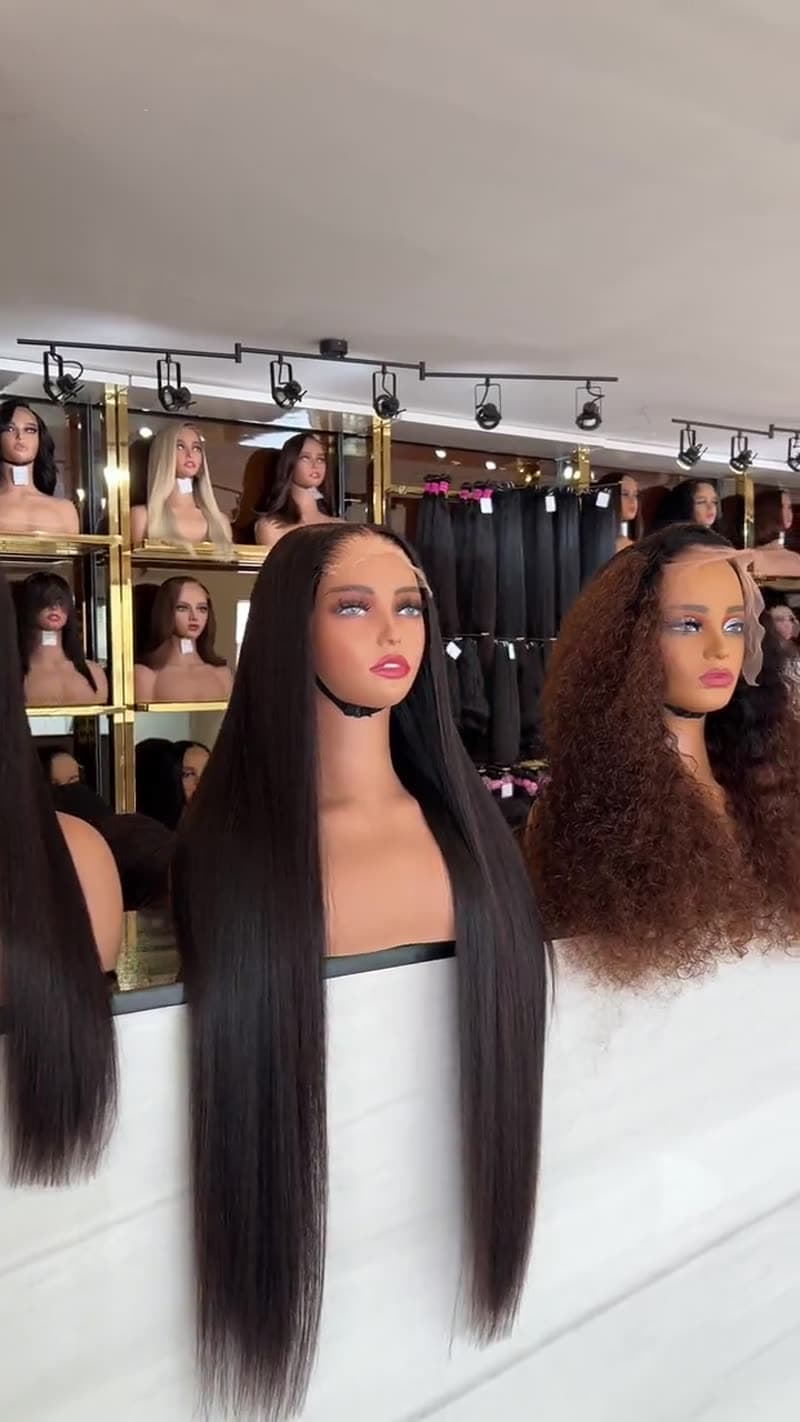 Nos perruques en boutique